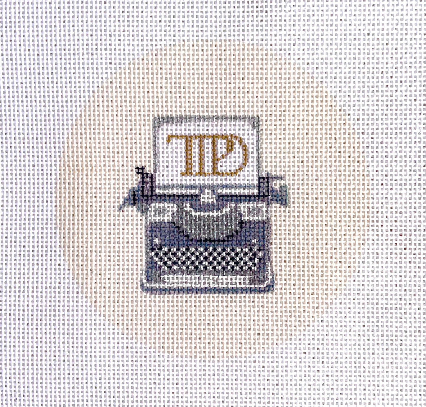PRE ORDER- 4 weeks Swiftie TTPD typewriter - Taylor swift - inspired Hand Painted Needlepoint Canvas