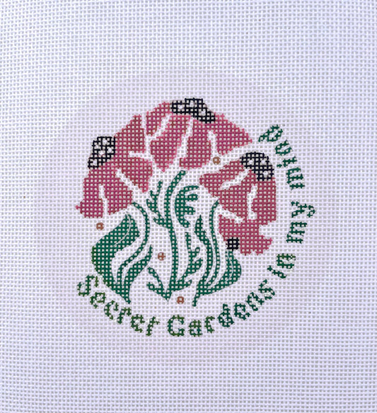PRE ORDER- 4 weeks Swiftie Secret gardens / I hate it here (Taylor swift TTPD) Hand Painted Needlepoint Canvas